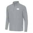 thumbnail image 2 of Men's Antigua  Gray San Francisco 49ers Intent Quarter-Zip Top, 2 of 4