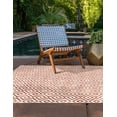 thumbnail image 3 of Jill Zarin Outdoor Collection Area Rug - Costa Rica (9' x 12' Rectangle Rust Red/Ivory), 3 of 8