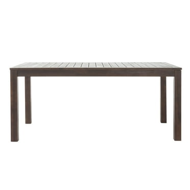 Christopher Knight Home Manila Outdoor Acacia Wood Dining Table, Dark Brown