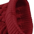 thumbnail image 7 of Dog Knitted Sweater Chunky Knit Turtleneck Pullover Pet Outfit Small Boy Girl Pets Winter Doggie Clothes, 7 of 7