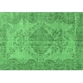 thumbnail image 1 of Ahgly Company Indoor Rectangle Persian Emerald Green Traditional Area Rugs, 2' x 4', 1 of 4