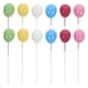 thumbnail image 1 of 12 Pcs Cupcake Toppers Cake Picks Balloon Shape Baking Toppers Dessert Toppers, 1 of 4