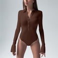 thumbnail image 4 of Body,Body de mujer Body de manga larga con solapa para mujer Body de mujer Instalación sin esfuerzo, 4 of 6