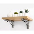 thumbnail image 1 of Pieces Folding Bracket Heavy Duty Stainless Steel Folding Brackets Folding Hinge 90 Degree Space Saving Folding Angle Shelf Support for Home Kitchen Office (8 Inch), 1 of 1
