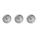thumbnail image 1 of Kearding Plástico Práctico y respetuoso con el medio ambiente - Movimiento de cuarzo artesanal Cabezal de reloj Simple Plata árabe de moda Type1 NO1, 1 of 6