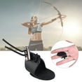 thumbnail image 3 of Peahefy Archery Shooting Protector,Archery Glove,Archery Glove Hunting Thumb Finger Guard Shooting Protector for Compound & Bow, 3 of 8