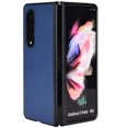 thumbnail image 2 of Allytechgroup Slim Fit Phone Case for Samsung Galaxy Z Fold4, Hard PC PU Leather Back Cover Anti-Scratch Drop Protection Shockproof Case Cover for Galaxy Z Fold 4, Darkblue, 2 of 5