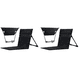 thumbnail image 1 of Silla Plegable Portátil Respaldo Ligero Asiento Cojín Cómodo negro, 1 of 5