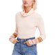 thumbnail image 2 of Suéter con puños mixtos Free People para mujer naranja mediano Pull-over, 2 of 2