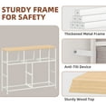 thumbnail image 6 of Eunos Dresser, 7-Drawer Fabric Storage Tower with Large Capacity Fabric Bins for Bedroom, Ash Grey, 6 of 7