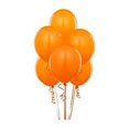 thumbnail image 2 of Crystal Latex Balloons, Citrus Orange, 12in, 50ct, 2 of 2