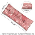 thumbnail image 4 of Vintage Fashion Seat Belt Pillow for Surgery Recovery - Soft Mastectomy Cushion, Ethnic Patterns, Double Straps for Secure Fit, 4 of 6