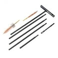 thumbnail image 1 of 11 Pieces Canvas Bag Cleaning Kit Set Double End Rod Tactical Tools Pouch Set Brush Brass Plastic Oil Bottle Patch Holder Rods Double End, 1 of 9