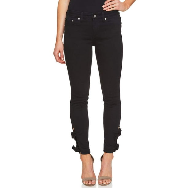 CeCe Jeans - Women's Jeans 28X30 Stretch Skinny Ankle Side-Tied 28 ...