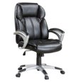 thumbnail image 1 of Coaster Casual Adjustable Faux Leather Office Chair in Black, 1 of 2