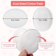 thumbnail image 3 of RAGUPEL Large Oval Cotton Pads,70 Count,3-Layer,Dual Textured Design,Lint-Free,Ultra-Soft Cotton Oval for All Skin Types,Cotton Pads for Makeup Removal,Cleansing,Skin Care, 3 of 7