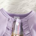thumbnail image 5 of OJSFQUFP Girls Comfortable and Breathable Dress Fashionable and Casual Checkered Print Dress, 5 of 6