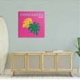 thumbnail image 2 of Stupell Industries Bold Copacabana Plant Leaves Graphic Art Gallery Wrapped Canvas Print Wall Art, Design by The Saturday Evening Post, 2 of 7