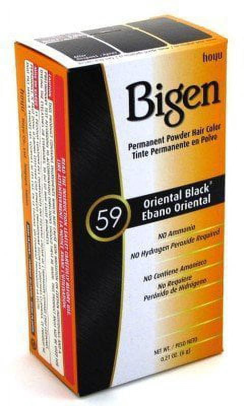 Bigen Powder Hair Color #59 Oriental Black 0.21oz