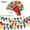 300pcs-Colorful flag, variant on Flags Colorful Pennant Banner Flags Triangle Flags, Garland for Theme Birthday Party, Outdoor Event Anniversaries
