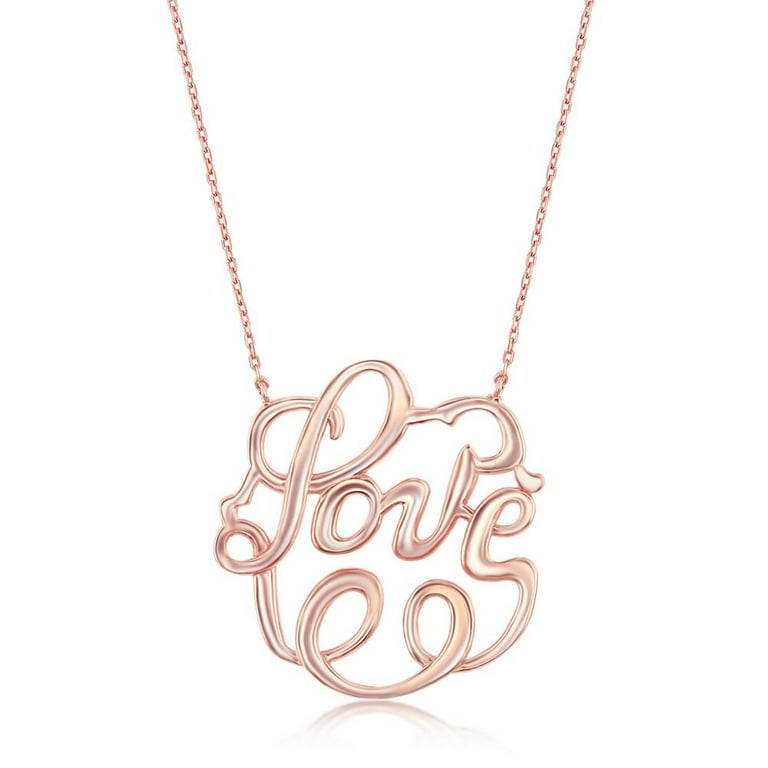 Walmart monogram best sale necklace