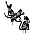 thumbnail image 2 of Decorative Animal Stake Lawn Ornament Home Decor Iron Material 31.70X24.10X0.10CM 3Pcs, 2 of 5