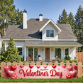 thumbnail image 6 of LUUFILx Valentine's Day Romantic Background Banner Backdrop for Party Decoration Event Decor Love Photography Props Gift Display Background, 6 of 8