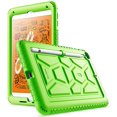 thumbnail image 1 of Poetic TurtleSkin Series [Corner/Bumper Protection][Bottom Air Vents] Protective Silicone Case for Apple iPad Mini 5 (2019 Release) - Green, 1 of 7
