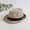 beige, variant on AAOMASSR Trilby Classic Mens Women Straw Fedora Hat Wide Brim Panama Hat Summer Dress Hat
