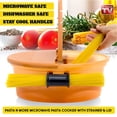 thumbnail image 3 of Microwave Pasta Cooker with Strainer Microwave Rice Cooker Noodle Cooker Egg Cooker As Seen on TV, 3 of 9