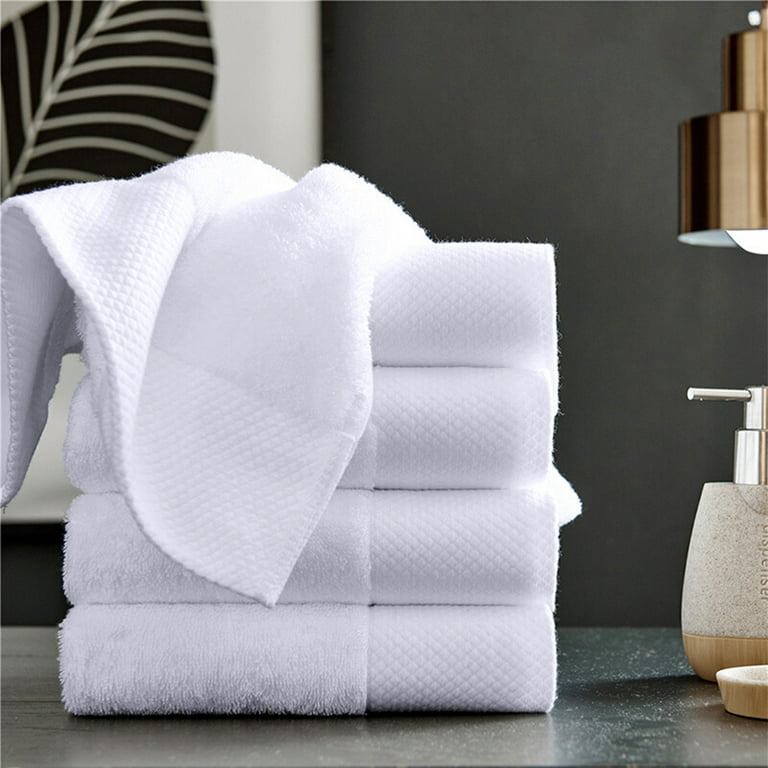 Elegant Choise 55.1x27.5 inch Bath Towel Basic Bathroom Large Bath Towel Sets Thicken Soft Fluffy Bathroom Towel Sets,Absorbent and Quick Dry,Solid