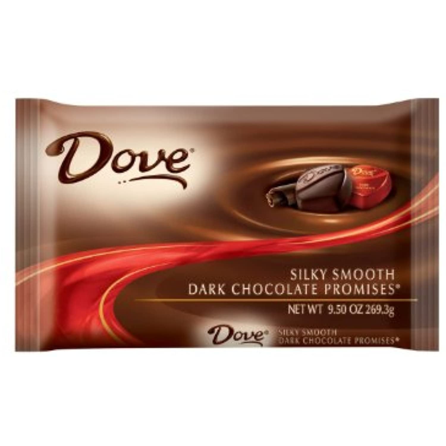 Dove Silky Smooth Dark Chocolate Promises 9.5 Oz - Walmart.com