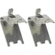 thumbnail image 1 of 2 clips para estantes de congelador y refrigerador, soportes de acero inoxidable para estantes de refrigerador., 1 of 6