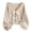 Beige, variant on DuoJiaJ Womens Bow Tie Knit Cardigan, V Neck Loose Fit Fall Winter Sweater Beige L