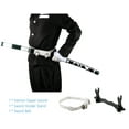 thumbnail image 6 of Elervino 41 inches Bamboo Demon Slayer Sword Shinazugawa Sanemi with Belt and Holder, 6 of 6