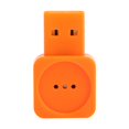 thumbnail image 1 of Mini USB portátil micrófono condensador de chat de voz para traducción de entrada de sonido y búsqueda de voz naranja, 1 of 8