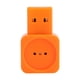 thumbnail image 1 of Mini USB portátil micrófono condensador de chat de voz para traducción de entrada de sonido y búsqueda de voz naranja, 1 of 8