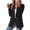Black-M, variant on Structured Cropped Blazers For Fall Outfits Moisture Wicking Polyester Fabric Wear Women Prom Jackets