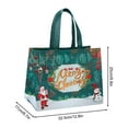 thumbnail image 4 of Outoloxit Christmas Gift Bags 13x10x7 Inches 5-Pack Reusable Non-Woven Tote Bags with Handles for Christmas Gift Wrapping, Shopping, and Party Favors, 4 of 8
