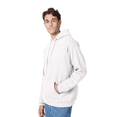 thumbnail image 3 of Hanes Men's Ecosmart Hoodie -WD17 Fleece Sweatshirt, Pullover Hooded Sweatshirt for Men, White L, 3 of 6