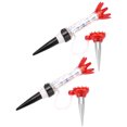 thumbnail image 3 of Set Of Magnetic  Tees,  Tees Magnetic  Tees Metal Nail Plastic 2PCS  For  Lovers For  Practice Red, 3 of 8