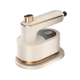 thumbnail image 1 of Electric Mini Iron Handheld Garment Steamer Machine Portable Iron Fabric Ironing Machine A US Plug, 1 of 8