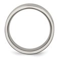 thumbnail image 2 of Titanium Black 8mm Ring Man Wedding  For Dad Mens  For Him, 2 of 10