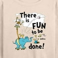 thumbnail image 3 of Dr. Seuss - Fun To Be Done - Women's Lightweight French Terry Long Sleeve Shirt, 3 of 6