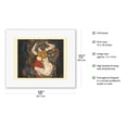 thumbnail image 2 of Young Mother (Junge Mutter) - From an Original Color Painting by Egon Schiele c.1914 - Fine Art Rolled Canvas Print (Unframed) 11in x 14in, 2 of 4