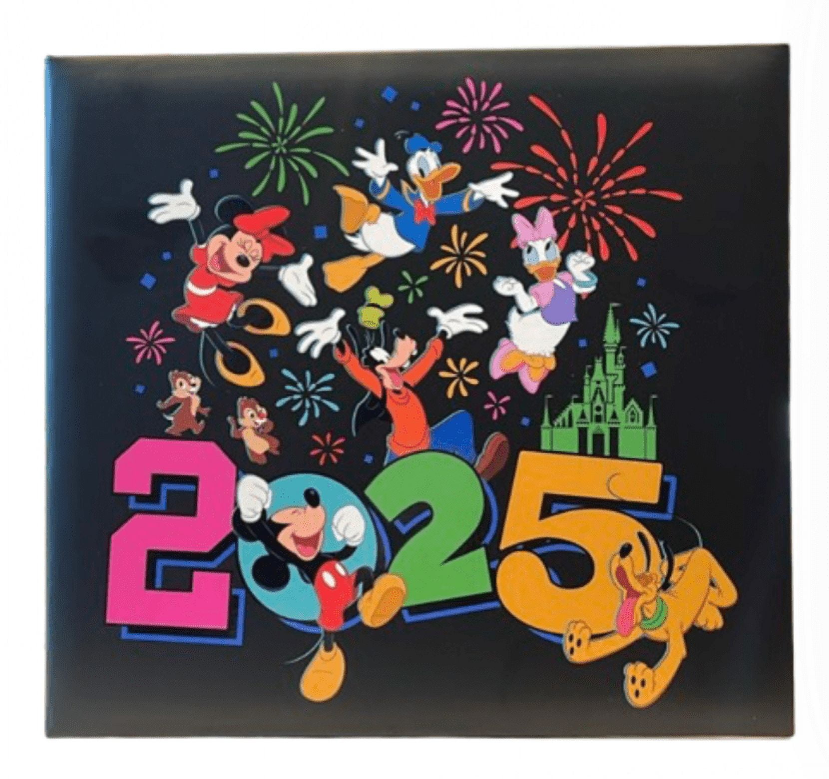 未開封‼️ディズニーワールド　2025年フォトアルバム　サイン帳 Disney Parks WDW 2025 Mickey Mouse & Friends Photo Album New with