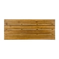 thumbnail image 4 of Acacia Wood Bar Table with Rustic Iron Frame / Durable for Outdoor Use, 4 of 5