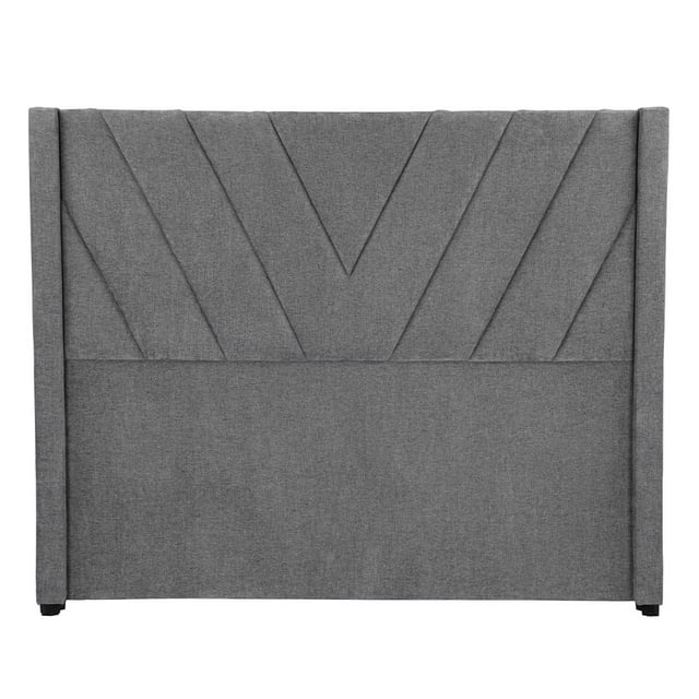 Cabecera Matrimonial Aurora Gris Oscuro