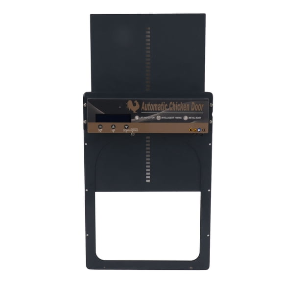 Puerta Automática Para Pollos Con Control Remoto, Puerta Para Gallinero Con Sensor De Luz, Temporizador, Puerta De Aluminio Para Aves De Corral Para Pollos, Patos,