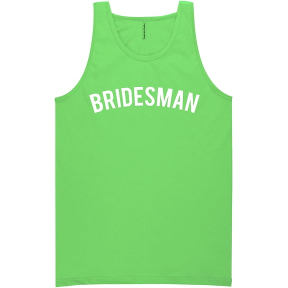 BRIDESMAN Neon Tank Top